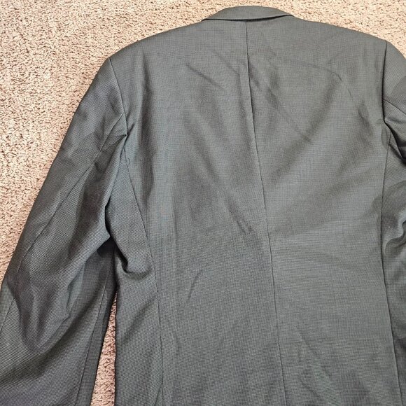 Vintage Brandini for Foley's Blazer Mens 44R Double Breasted Wool Sport Coat - Picture 11 of 12